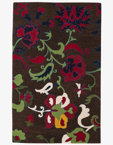 5' 1 x 8' Agra Wool Rug