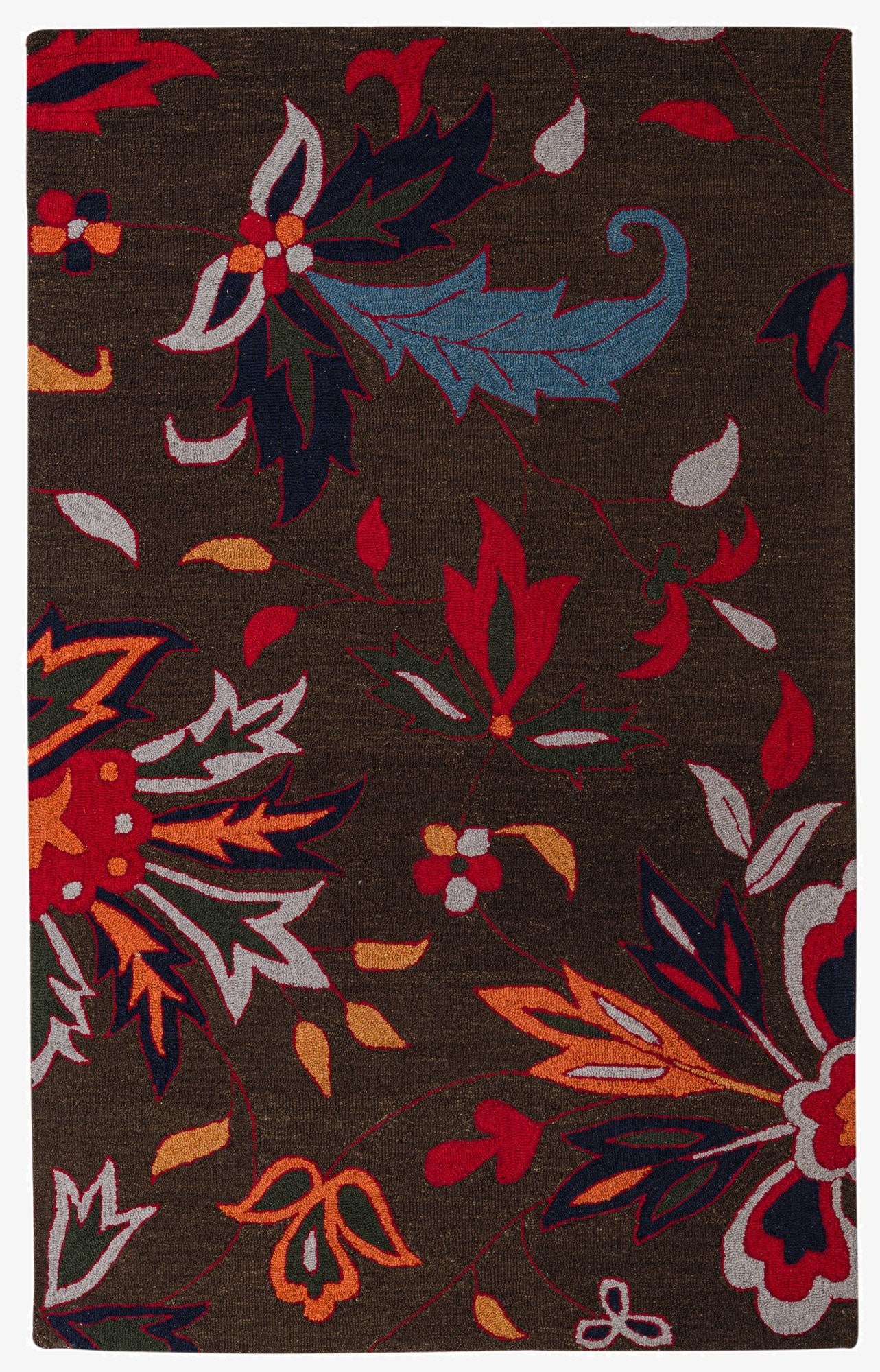 5' 1 x 8' Agra Wool Rug