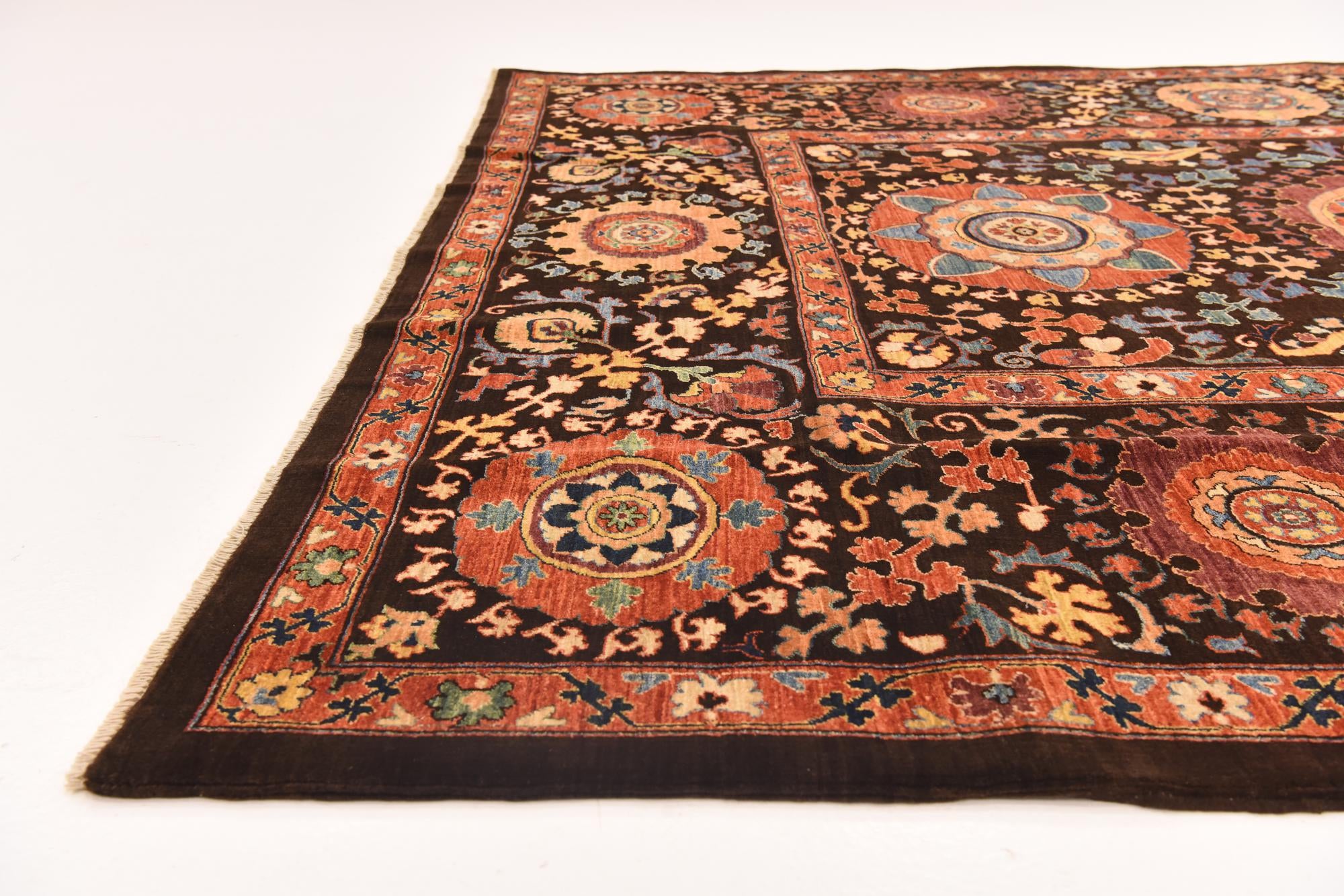7' 1 x 9' 5 Hand Knotted Ariana Ziegler Oriental Rug