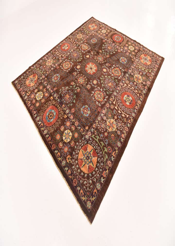 7' 5 x 8' 8 Hand Knotted Ariana Ziegler Oriental Rug