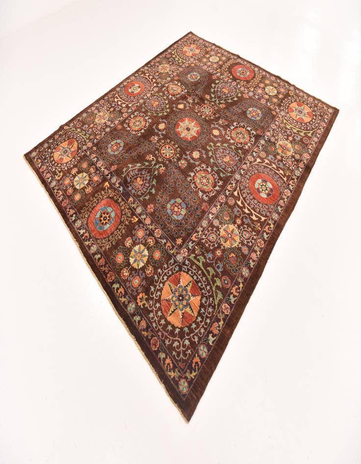 Detail image of 7' 5 x 8' 8 Hand Knotted Ariana Ziegler Oriental Rug