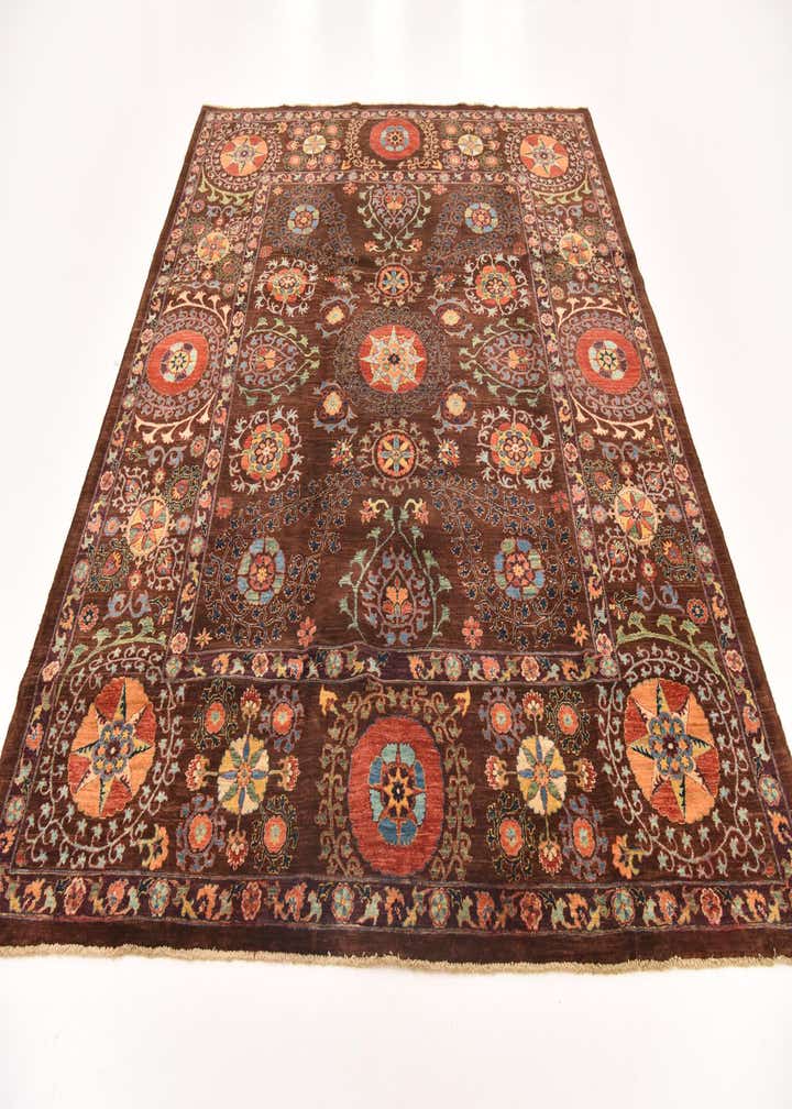 7' 5 x 8' 8 Hand Knotted Ariana Ziegler Oriental Rug