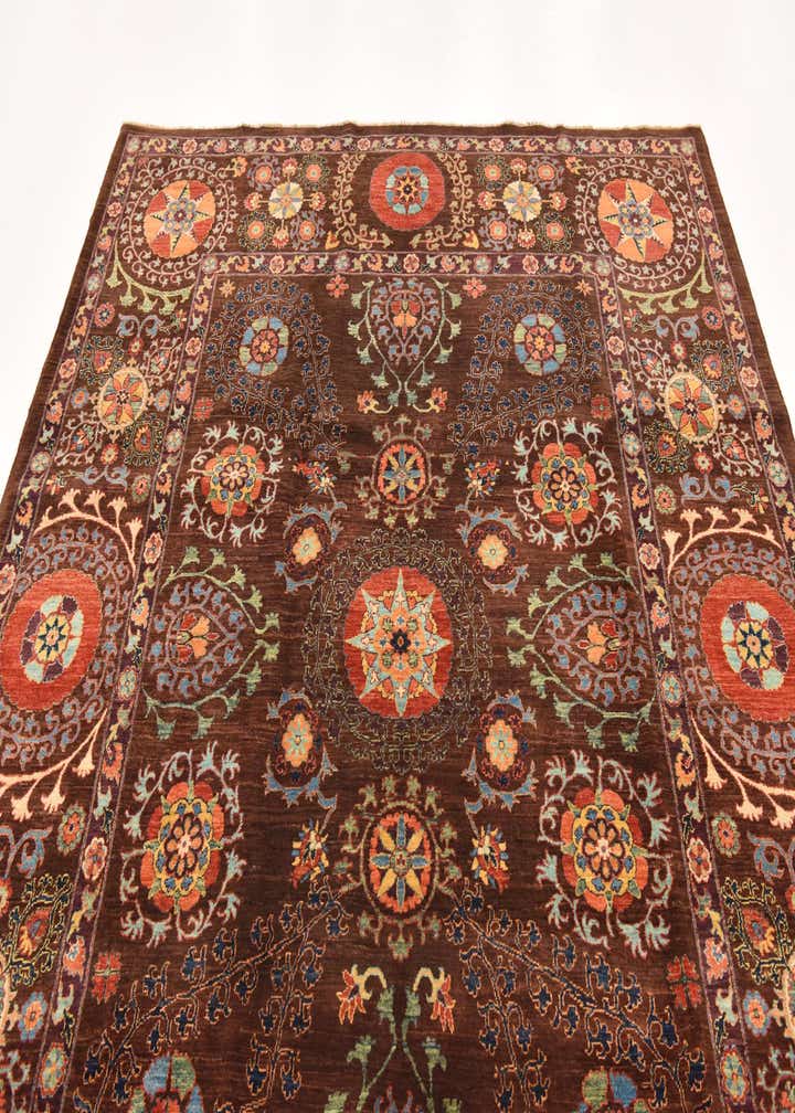 7' 5 x 8' 8 Hand Knotted Ariana Ziegler Oriental Rug