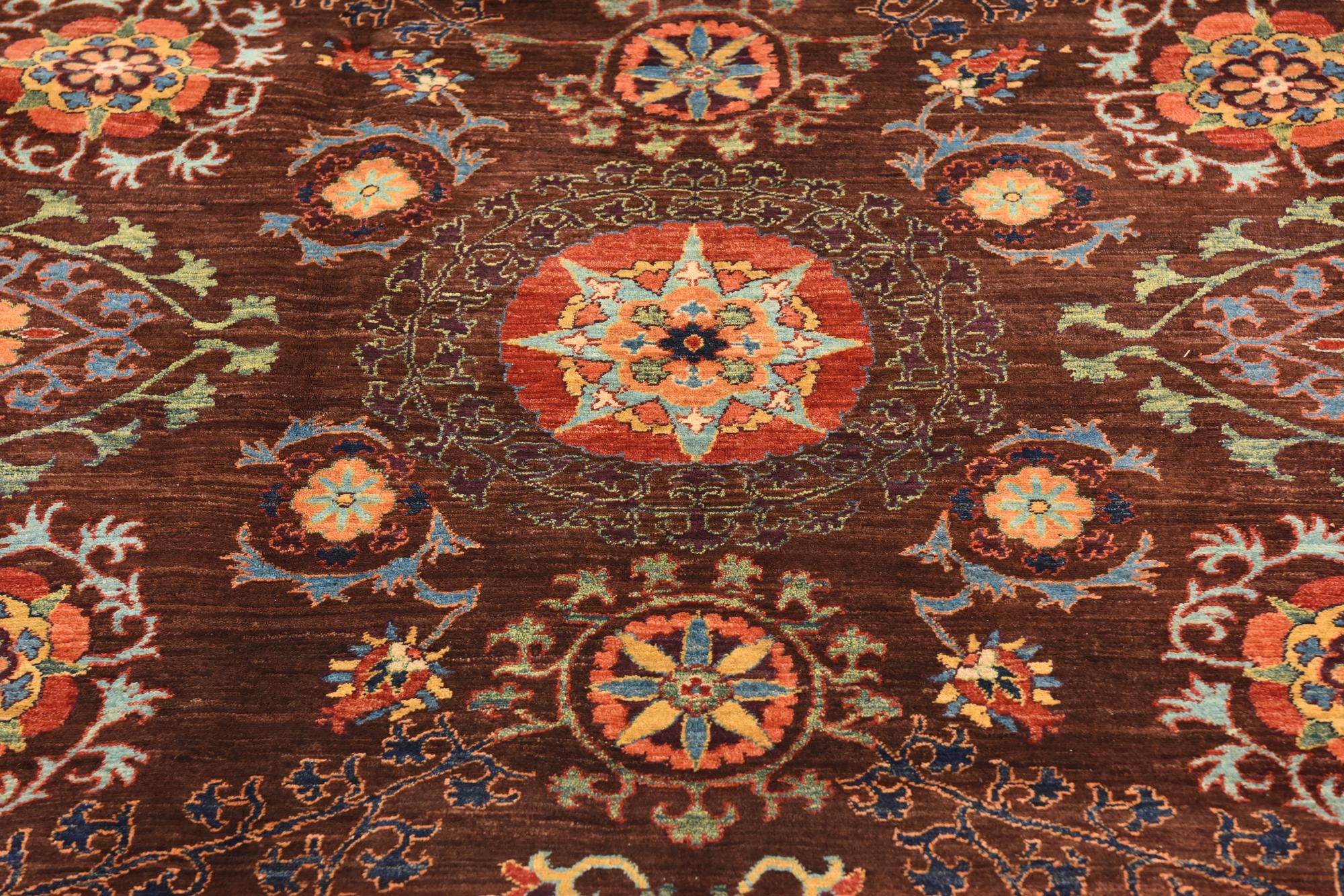 7' 5 x 8' 8 Hand Knotted Ariana Ziegler Oriental Rug