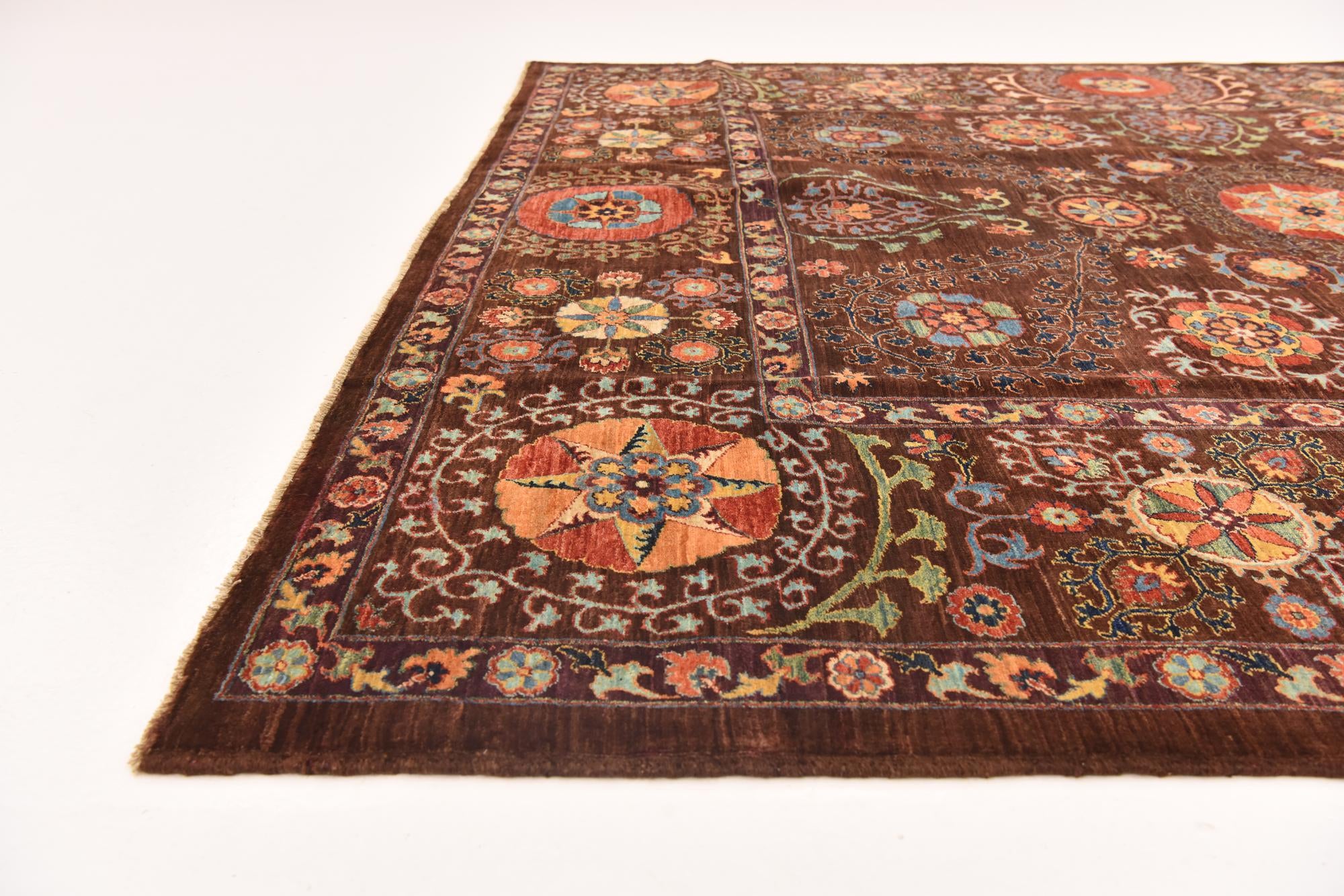 7' 5 x 8' 8 Hand Knotted Ariana Ziegler Oriental Rug