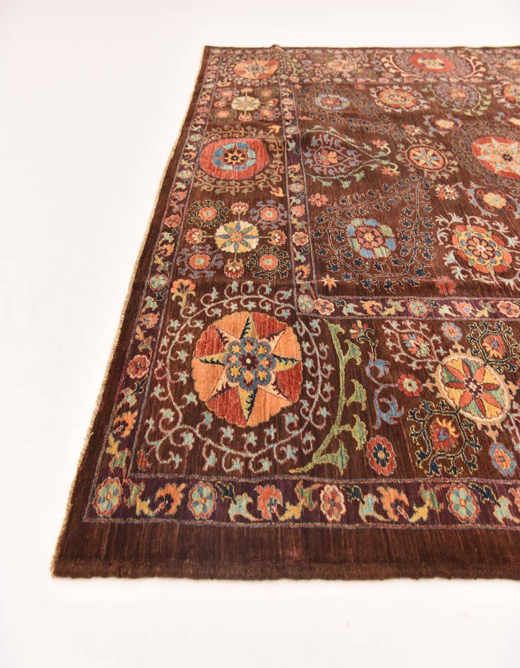 Detail image of 7' 5 x 8' 8 Hand Knotted Ariana Ziegler Oriental Rug