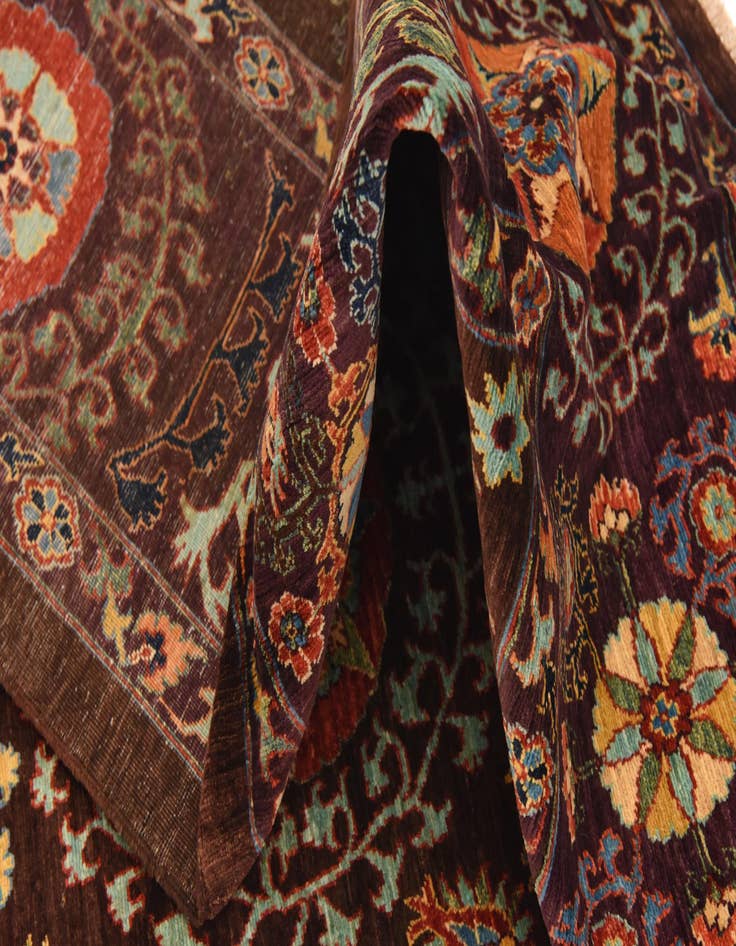 Detail image of 6' 8 x 8' 11  Hand Knotted Ariana Ziegler Oriental Rug