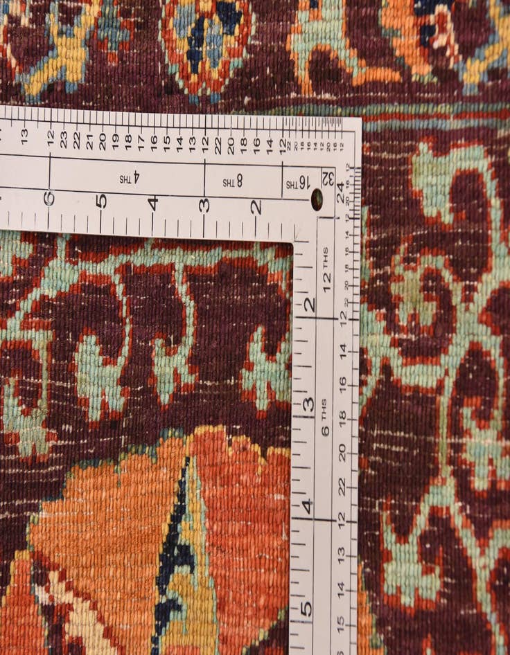Detail image of 6' 8 x 8' 11  Hand Knotted Ariana Ziegler Oriental Rug