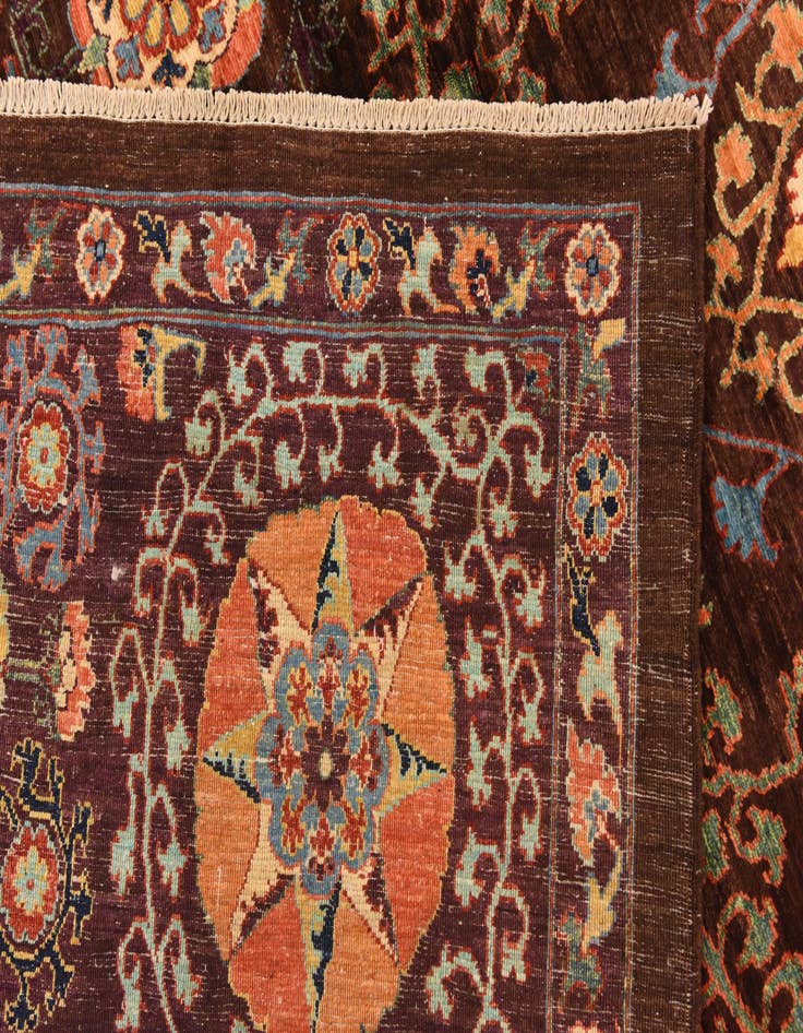 Detail image of 6' 8 x 8' 11  Hand Knotted Ariana Ziegler Oriental Rug