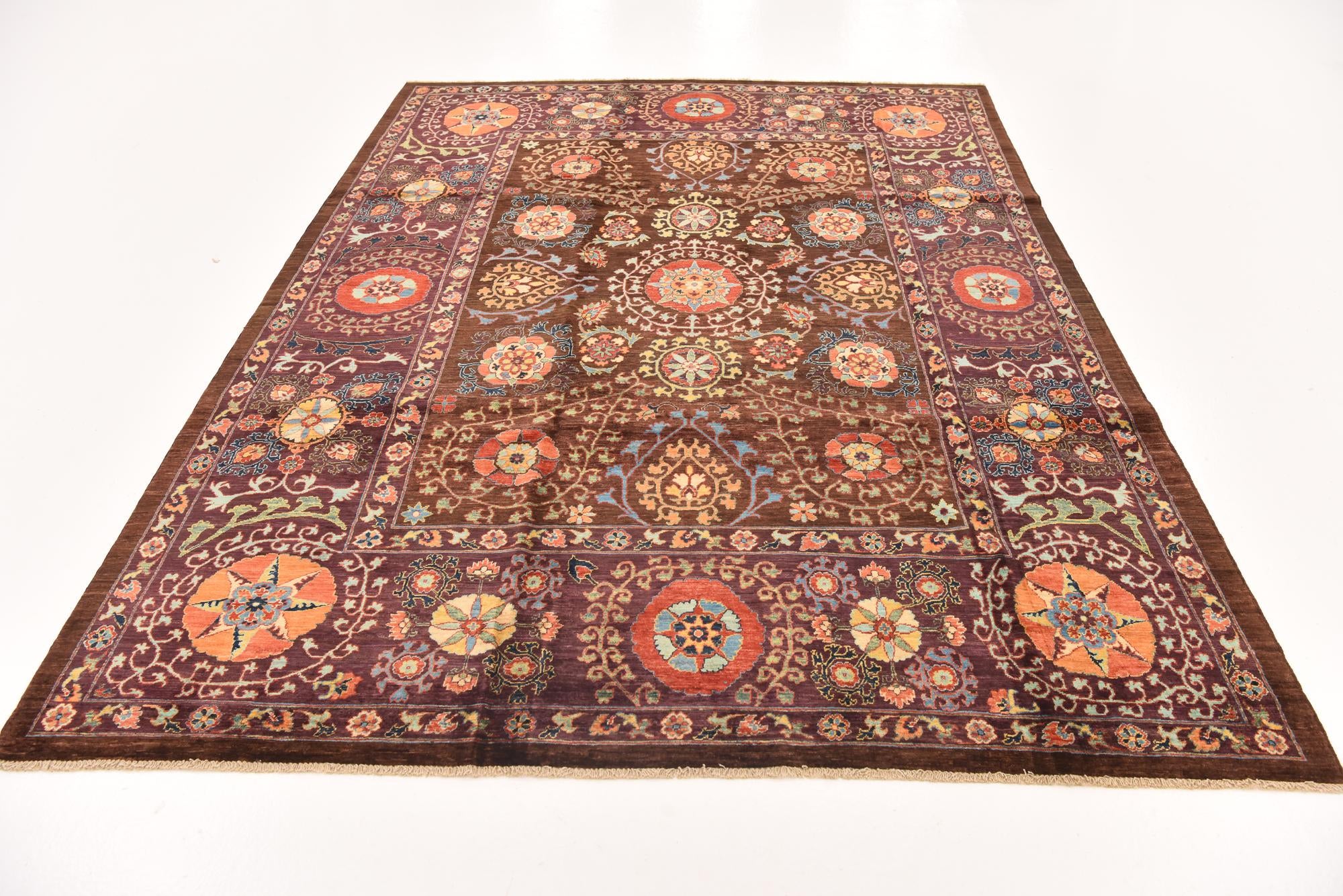 6' 8 x 8' 11 Hand Knotted Ariana Ziegler Oriental Rug