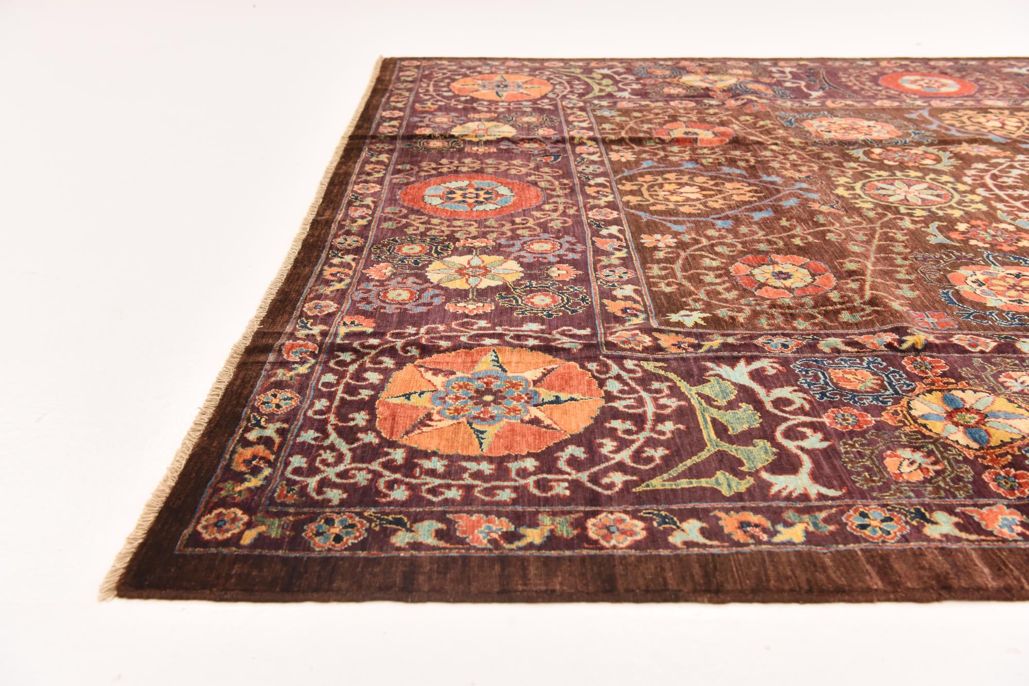 6' 8 x 8' 11 Hand Knotted Ariana Ziegler Oriental Rug