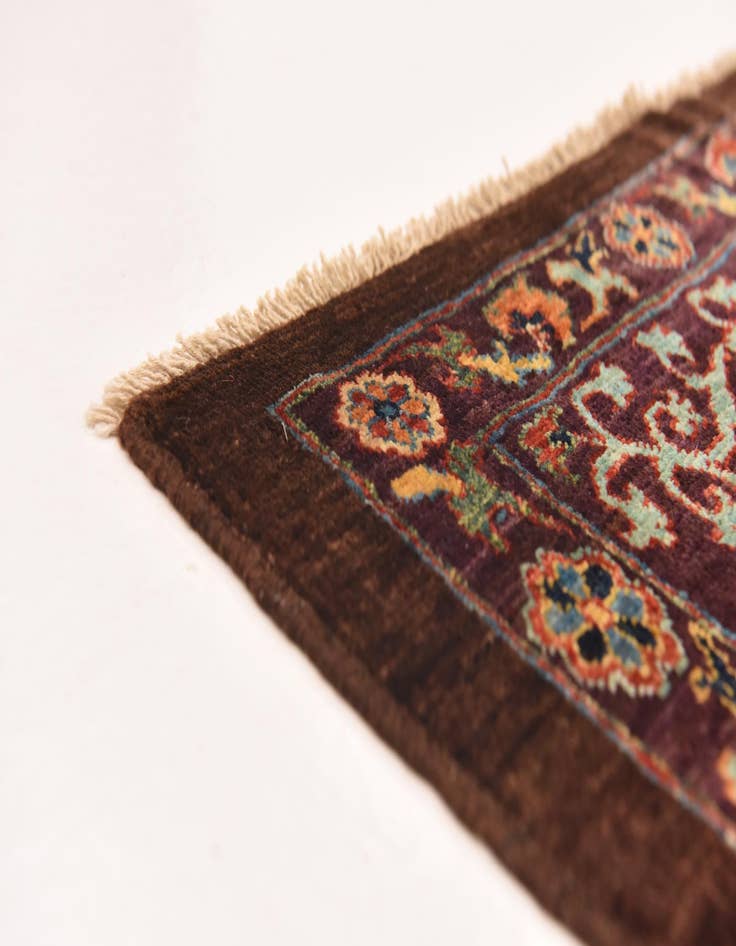 Detail image of 6' 8 x 8' 11  Hand Knotted Ariana Ziegler Oriental Rug