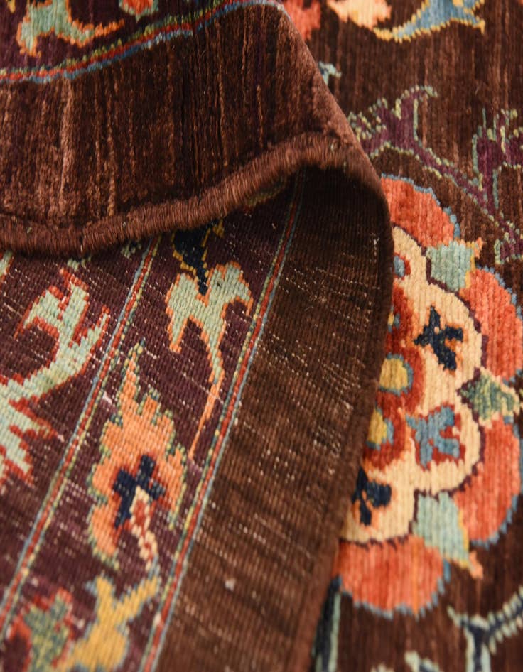 Detail image of 6' 8 x 8' 11  Hand Knotted Ariana Ziegler Oriental Rug