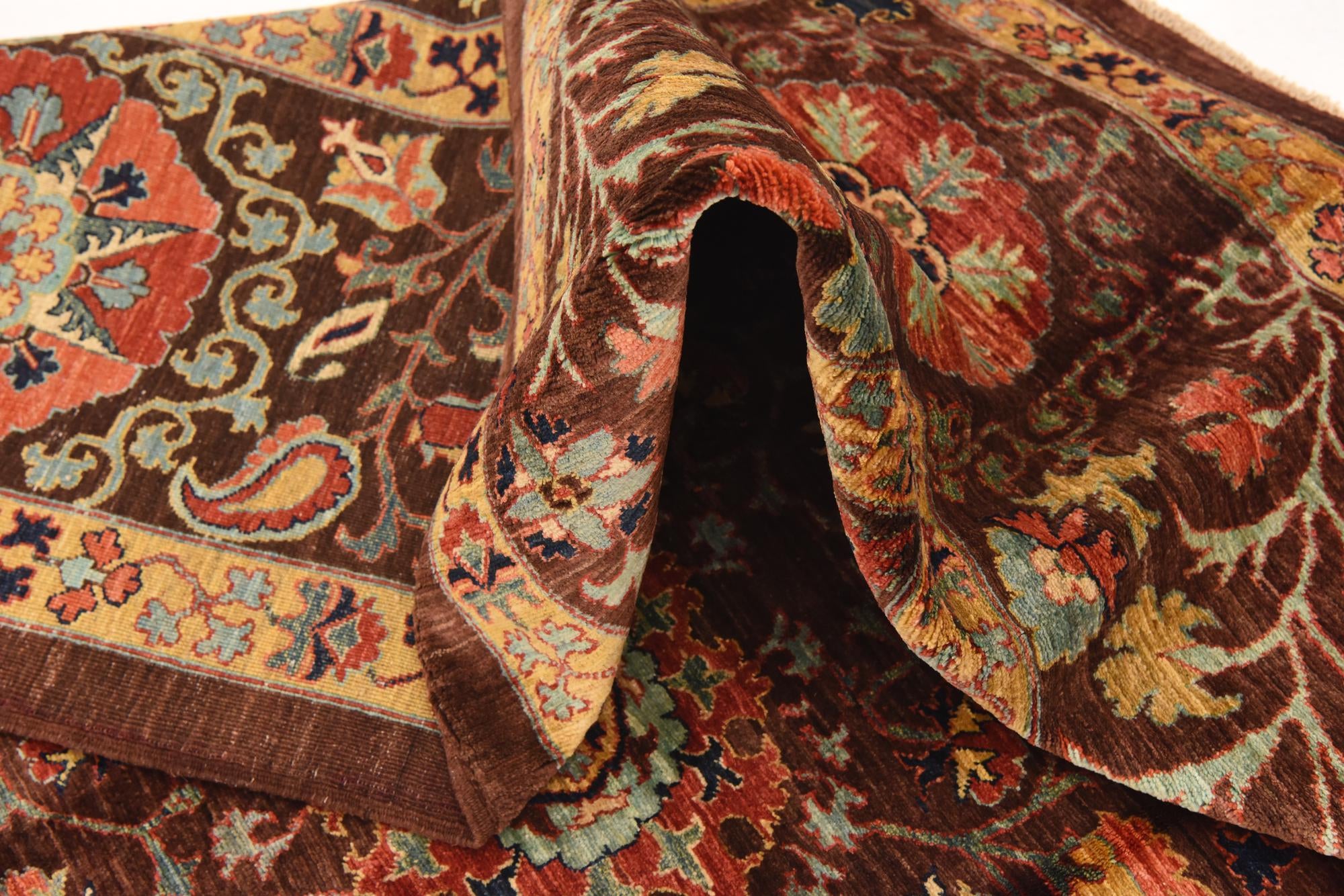 6' 9 x 8' 9 Hand Knotted Ariana Ziegler Oriental Rug