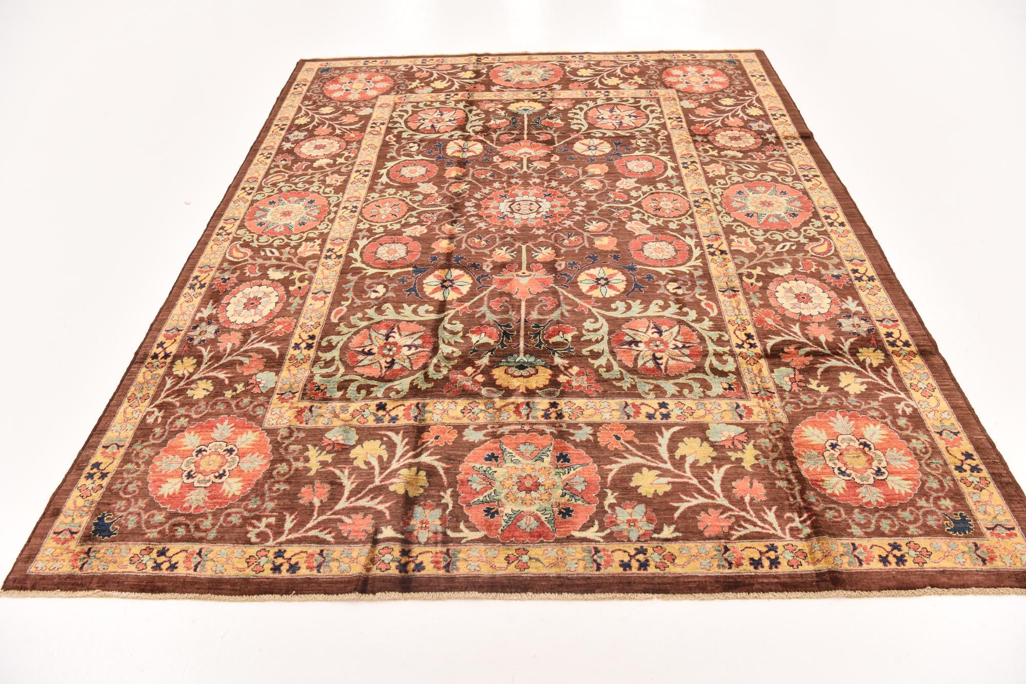 6' 9 x 8' 9 Hand Knotted Ariana Ziegler Oriental Rug