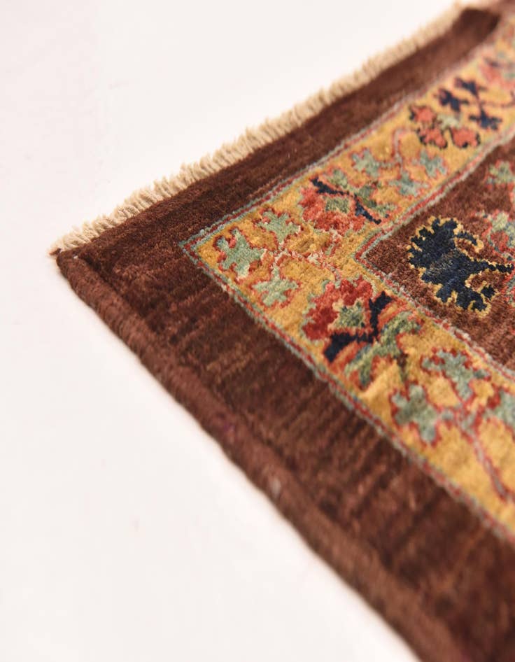 Detail image of 6' 9 x 8' 9  Hand Knotted Ariana Ziegler Oriental Rug