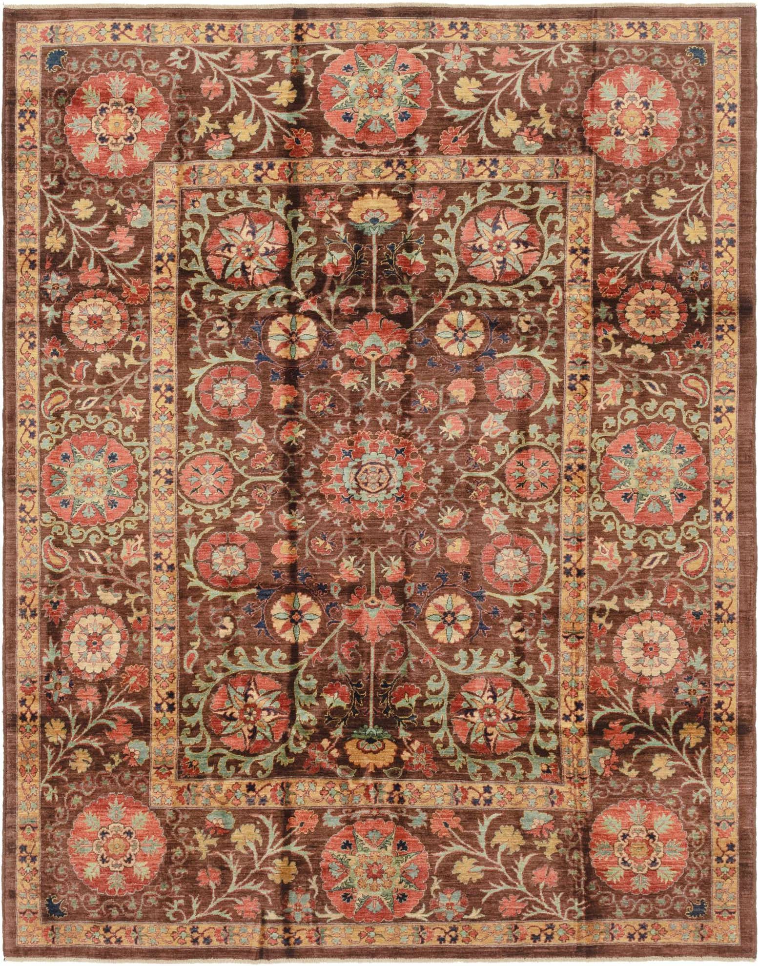 6' 9 x 8' 9 Hand Knotted Ariana Ziegler Oriental Rug