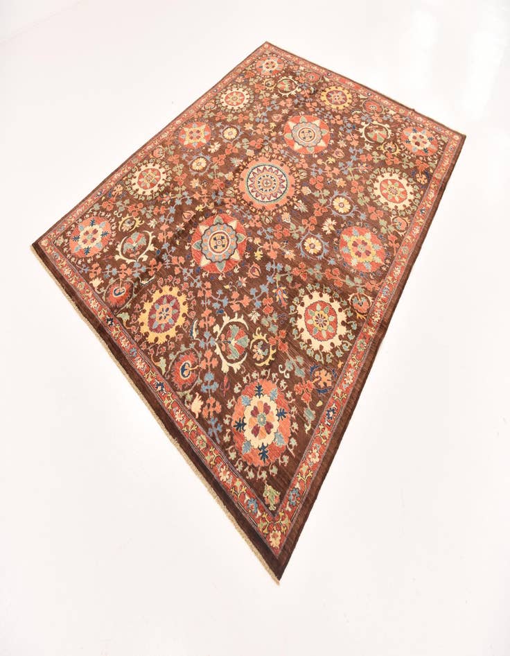 Detail image of 6' 8 x 8' 5  Hand Knotted Ariana Ziegler Oriental Rug