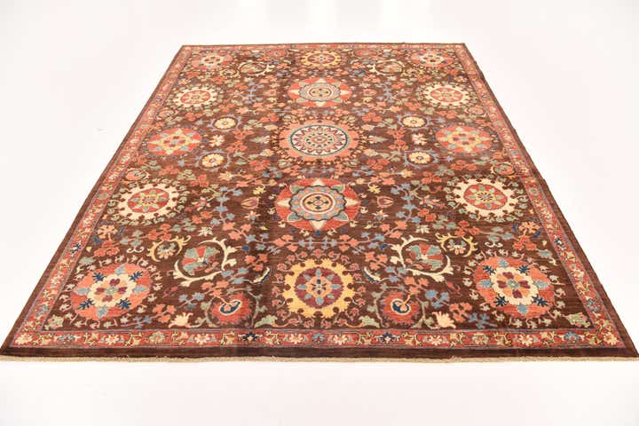 6' 8 x 8' 5 Hand Knotted Ariana Ziegler Oriental Rug