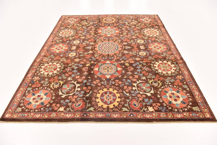 Detail image of 6' 8 x 8' 5 Hand Knotted Ariana Ziegler Oriental Rug