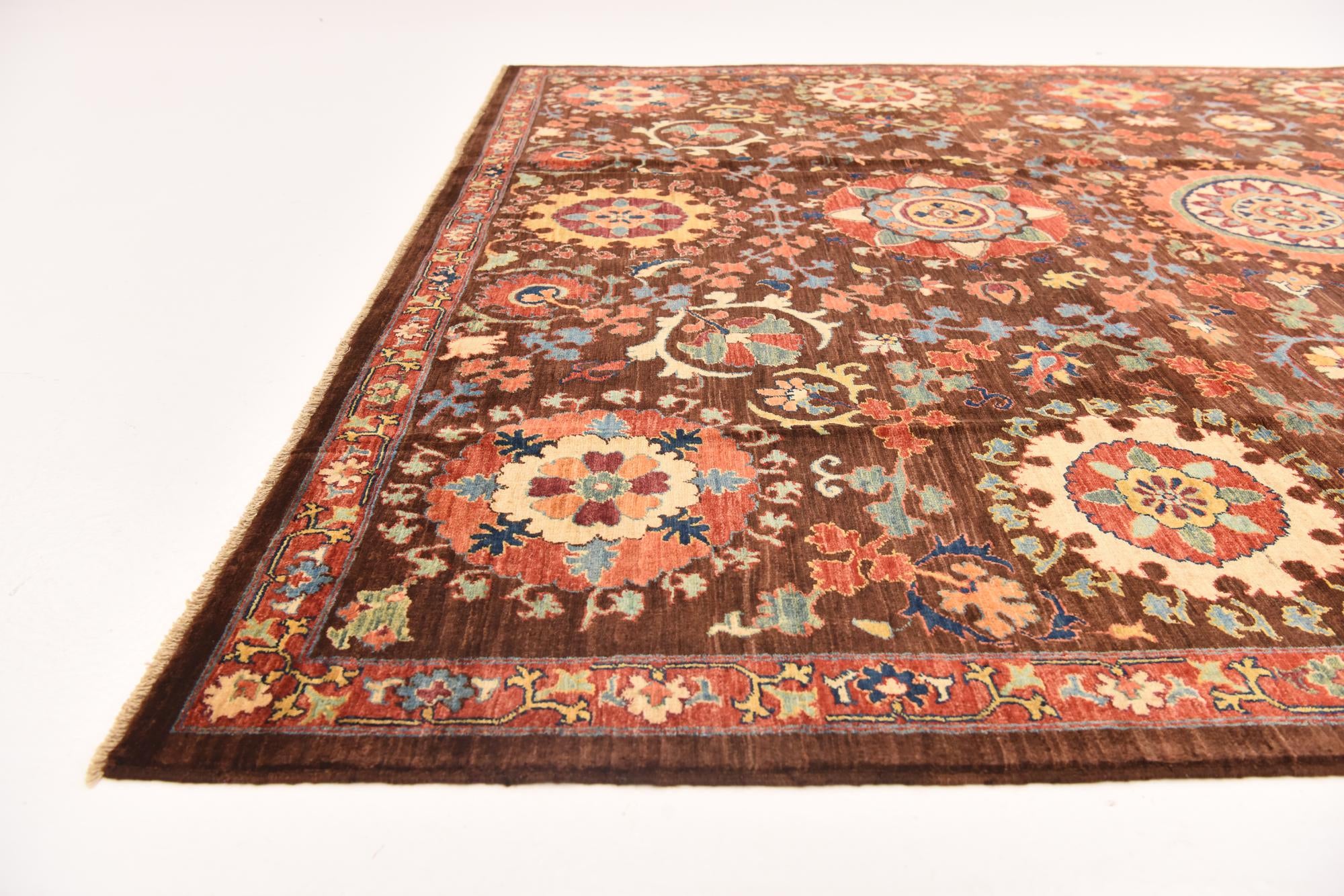 6' 8 x 8' 5 Hand Knotted Ariana Ziegler Oriental Rug