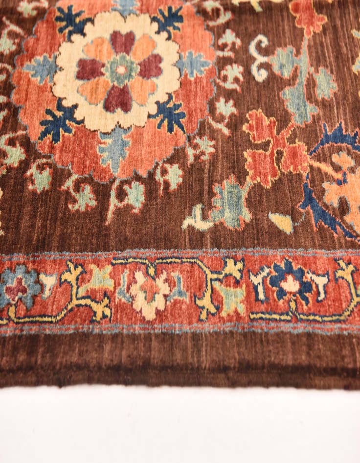 Detail image of 6' 8 x 8' 5  Hand Knotted Ariana Ziegler Oriental Rug