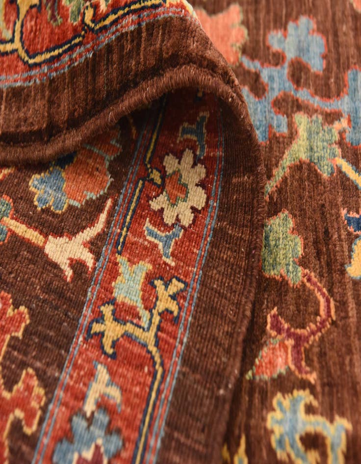 Detail image of 6' 8 x 8' 5  Hand Knotted Ariana Ziegler Oriental Rug