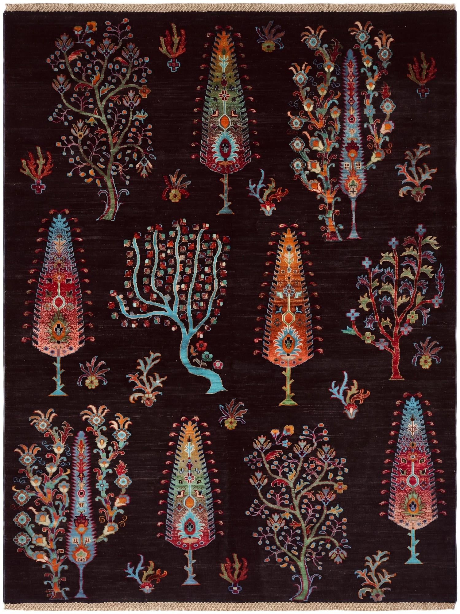 4' 11 x 6' 6 Hand Knotted Ariana Ziegler Rug
