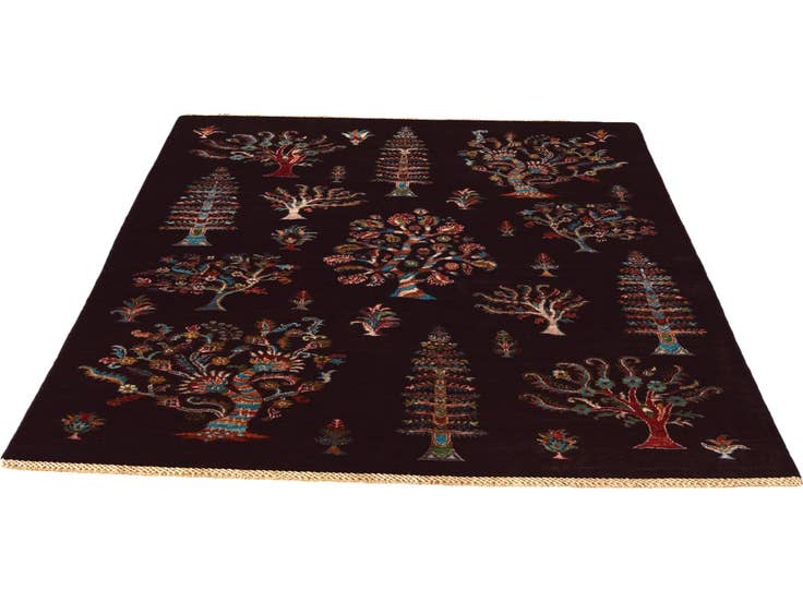 Detail image of 4' 11 x 6' 8 Hand Knotted Ariana Ziegler Rug