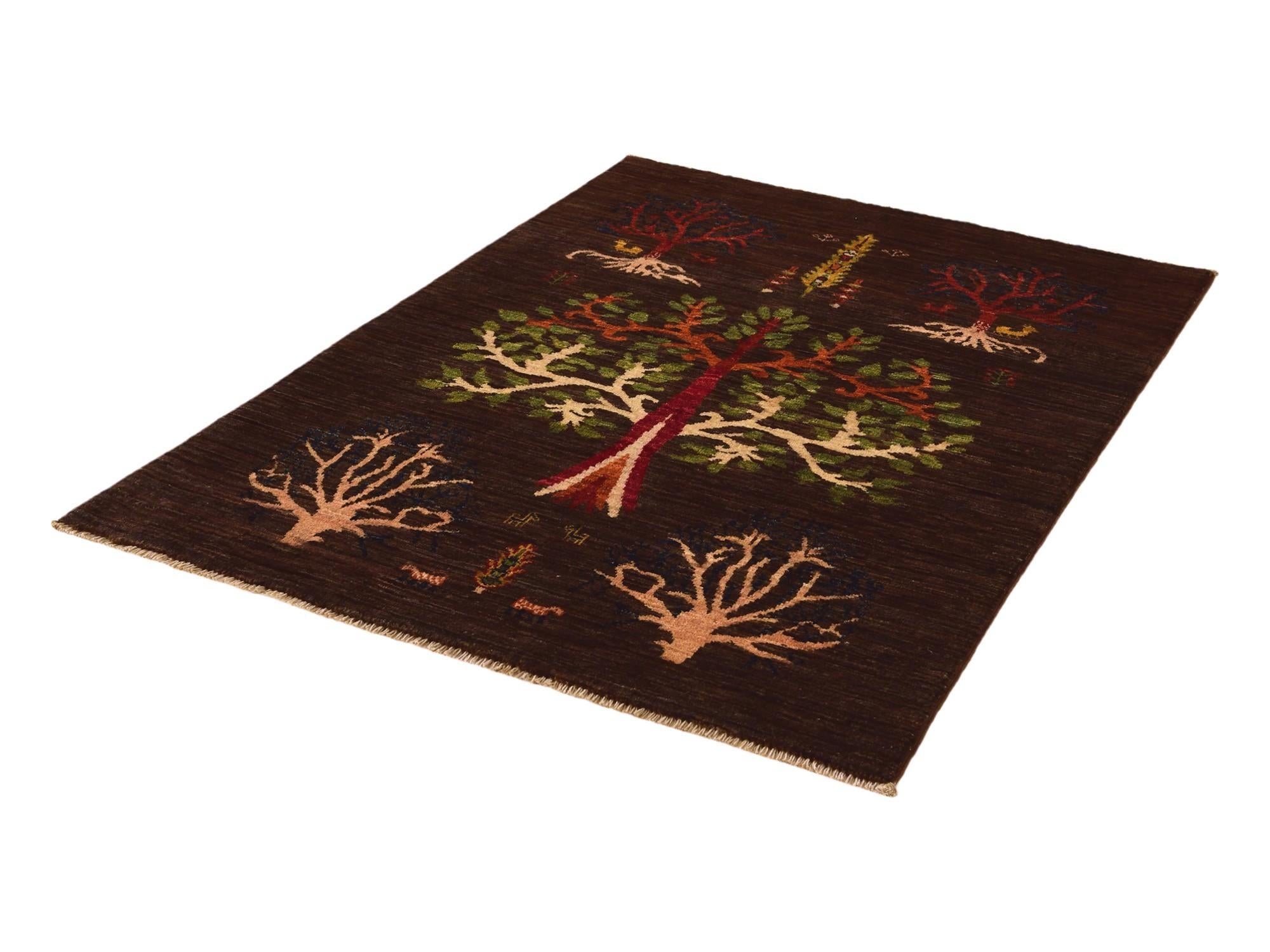 3' 4 x 4' 6 Hand Knotted Ariana Ziegler Rug