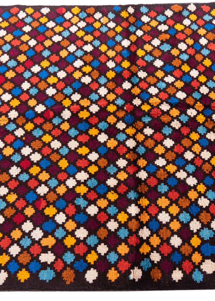 4' x 5' 10 Hand Knotted Balouch Wool Rug