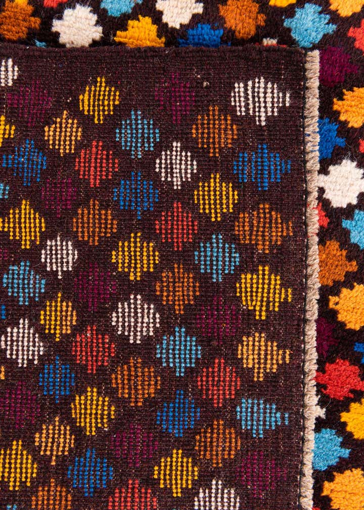4' x 5' 10 Hand Knotted Balouch Wool Rug