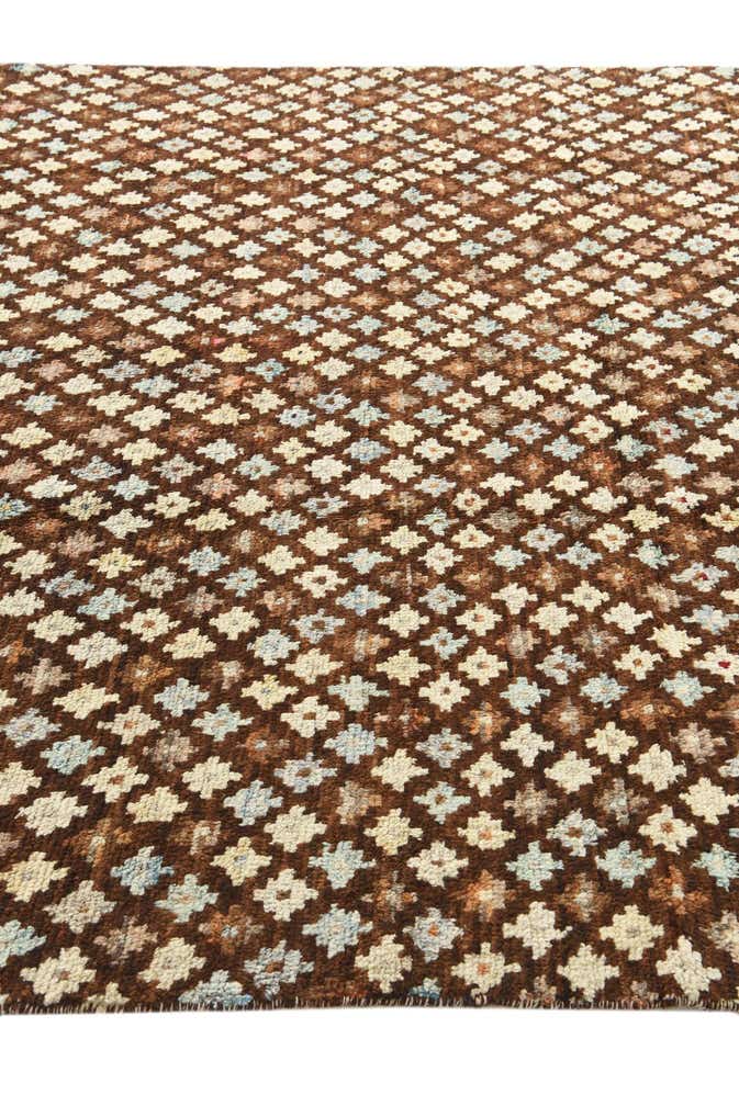 6' 6 x 9' 1 Hand Knotted Balouch Wool Rug