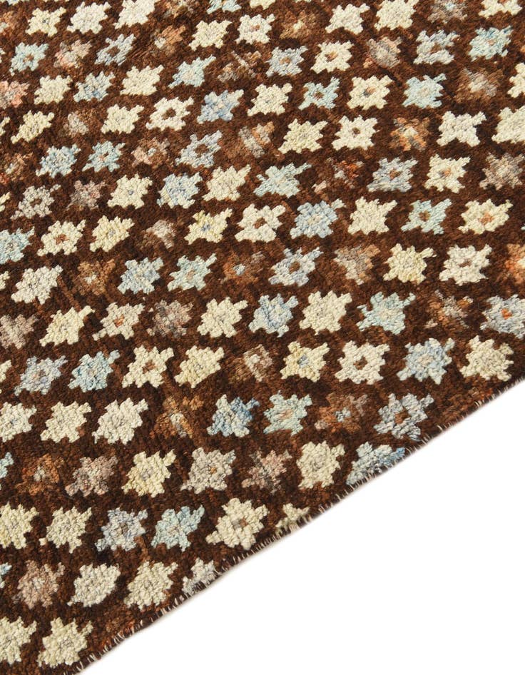 Detail image of 6' 6 x 9' 1 Hand Knotted Balouch Wool Rug