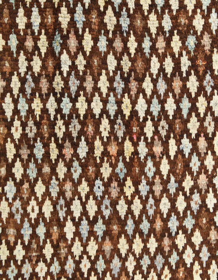 Detail image of 6' 6 x 9' 1  Hand Knotted Balouch Wool Rug