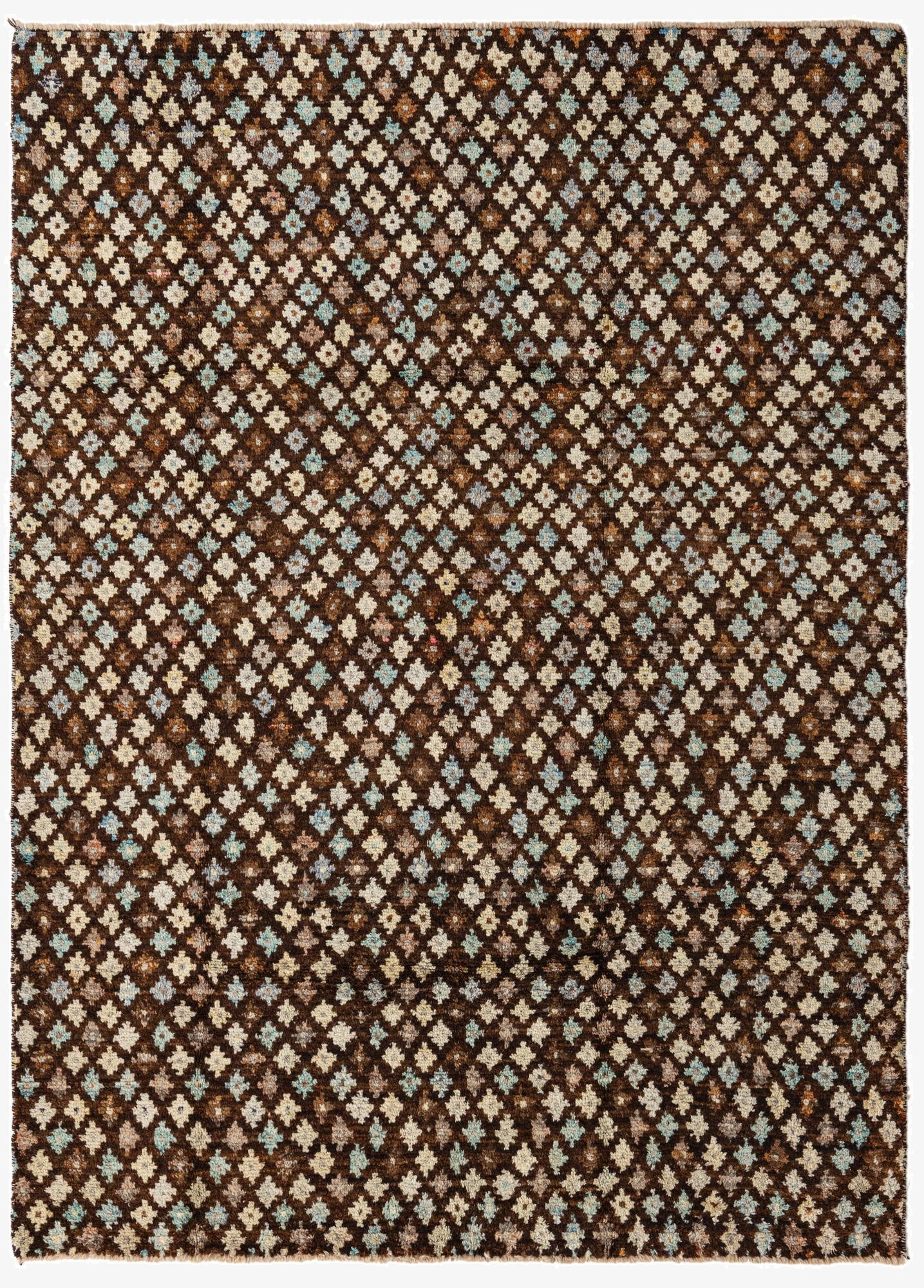 6' 6 x 9' 1  Hand Knotted Balouch Wool Rug