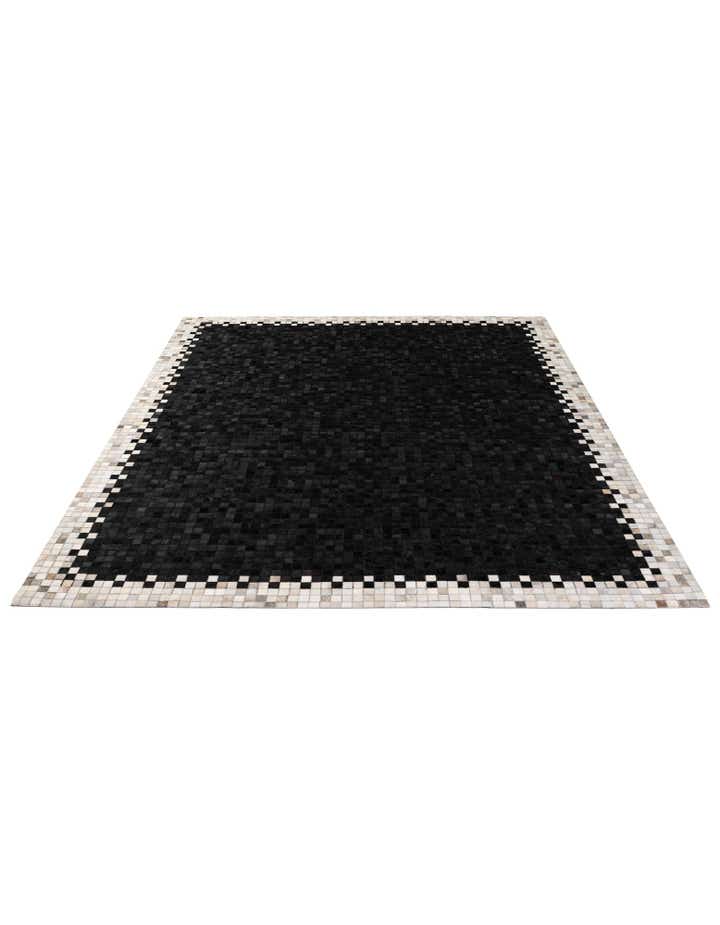 8' 2 x 9' 11 Cowhide - Patchwork Rug