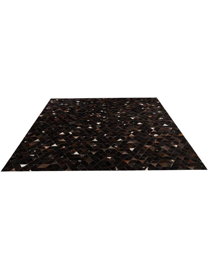 Detail image of 7' 11 x 9' 8 Cowhide - Patchwork Rug