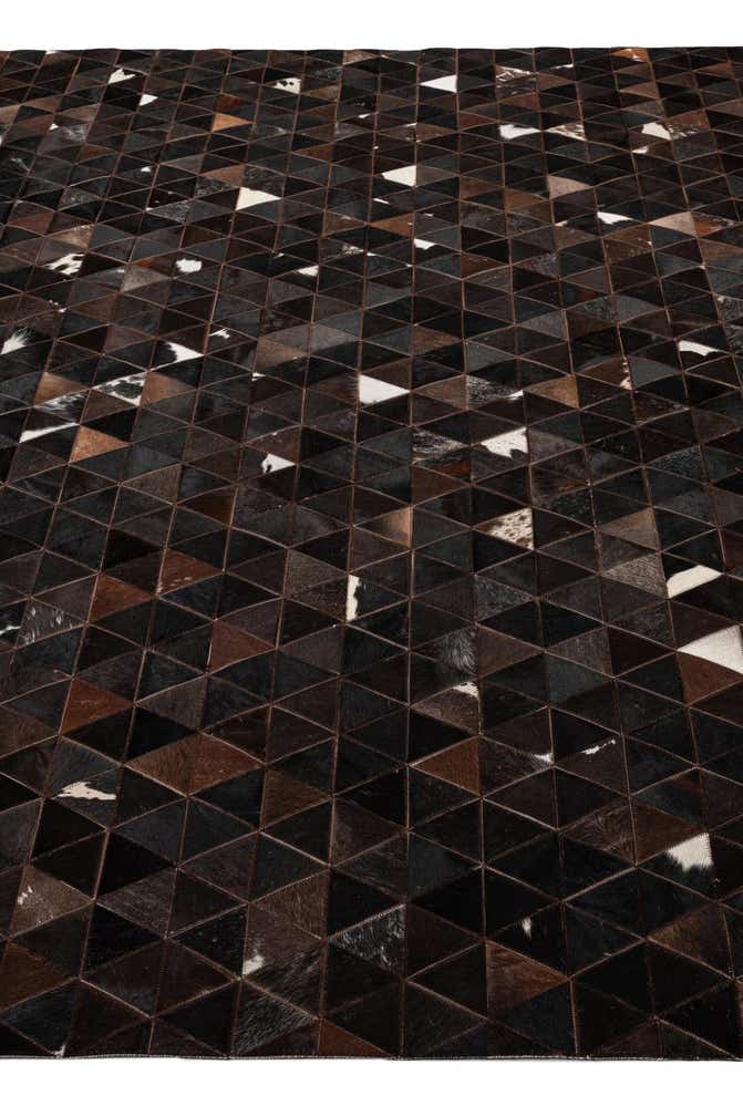 7' 11 x 9' 8 Cowhide - Patchwork Rug