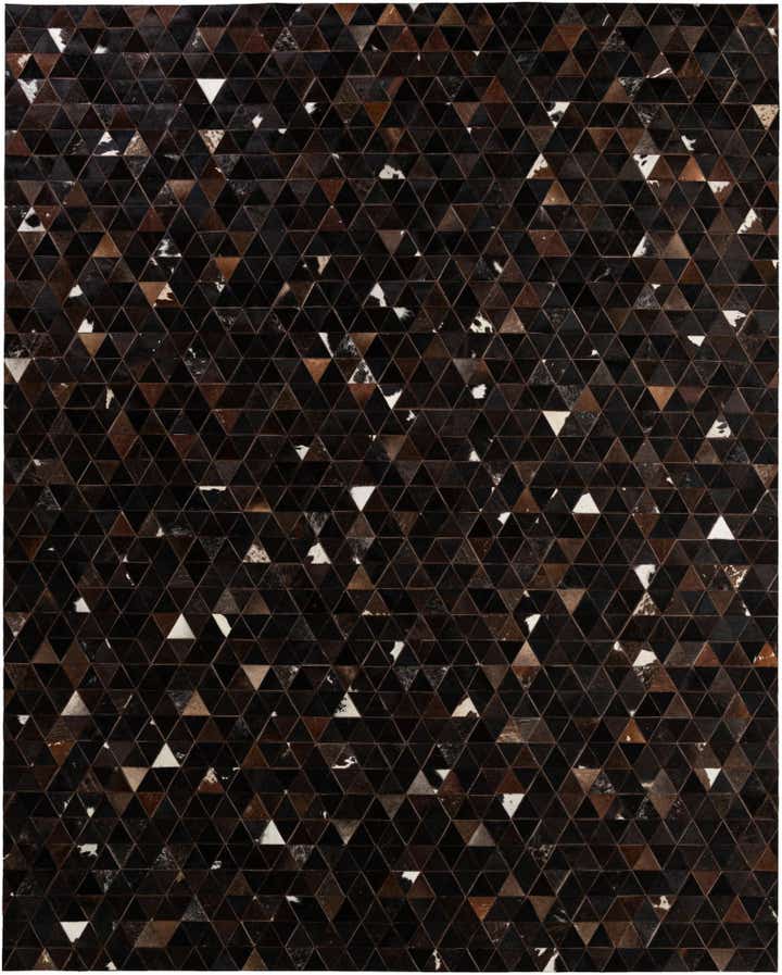 7' 11 x 9' 8 Cowhide - Patchwork Rug