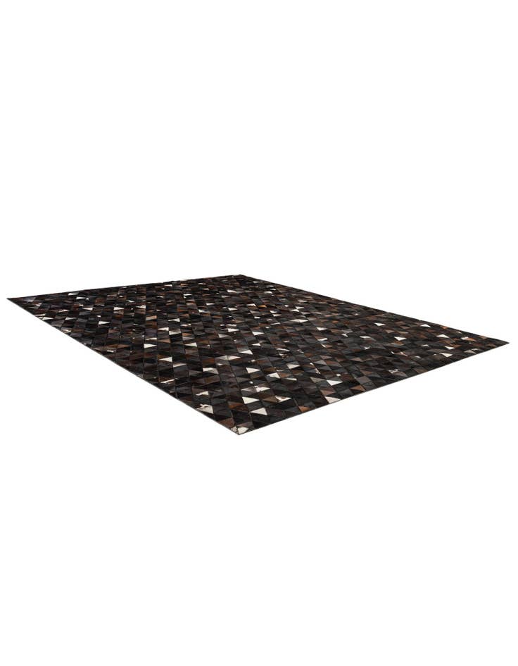 Detail image of 8' x 9' 9 Cowhide - Patchwork Rug