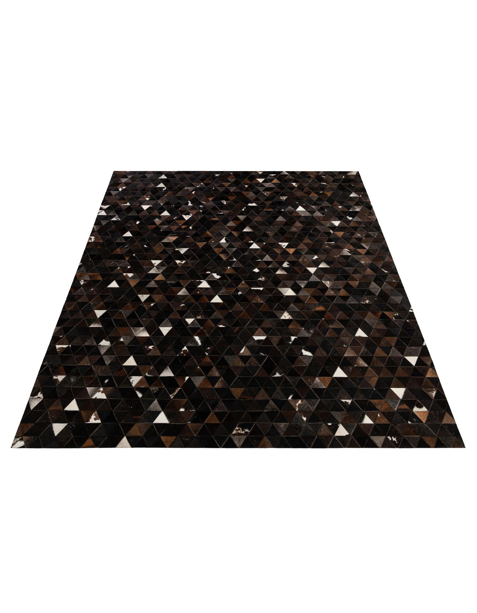 8' x 9' 9 Cowhide - Patchwork Rug