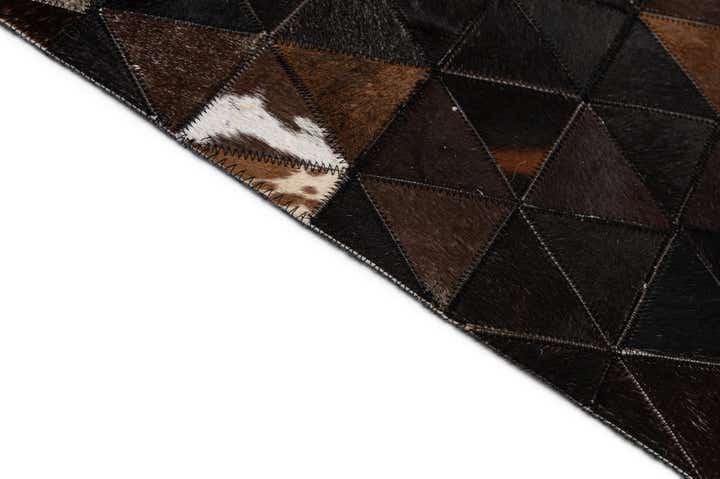 8' x 9' 9 Cowhide - Patchwork Rug