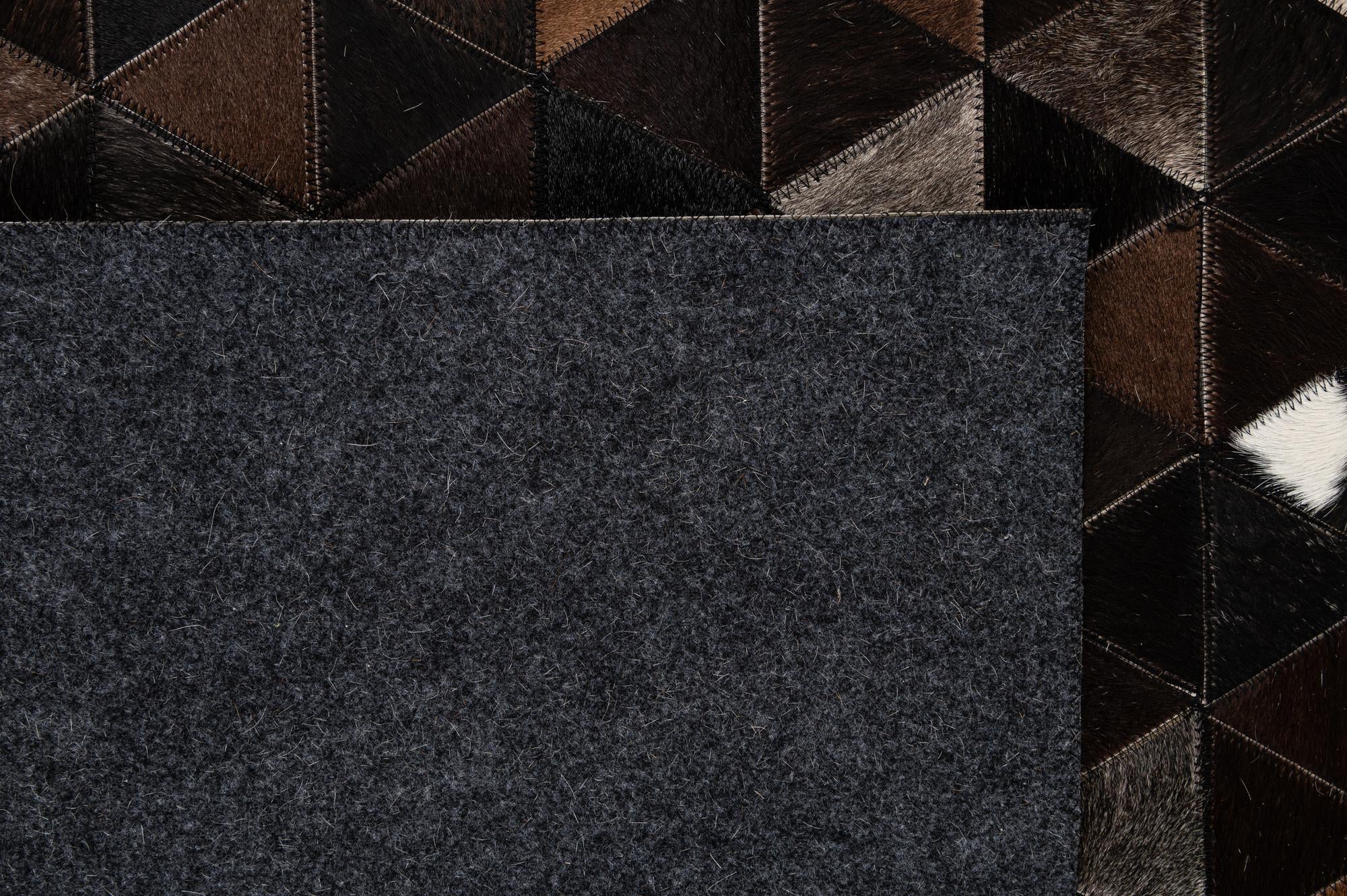 8' x 9' 9 Cowhide - Patchwork Rug