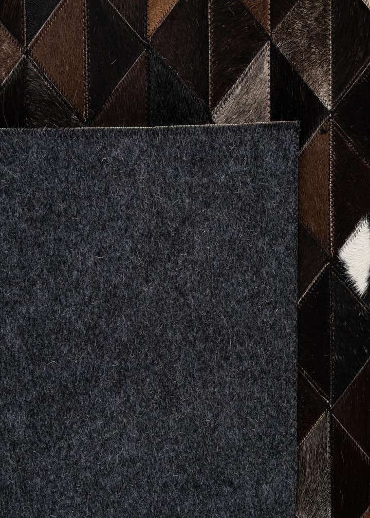 8' x 9' 9 Cowhide - Patchwork Rug