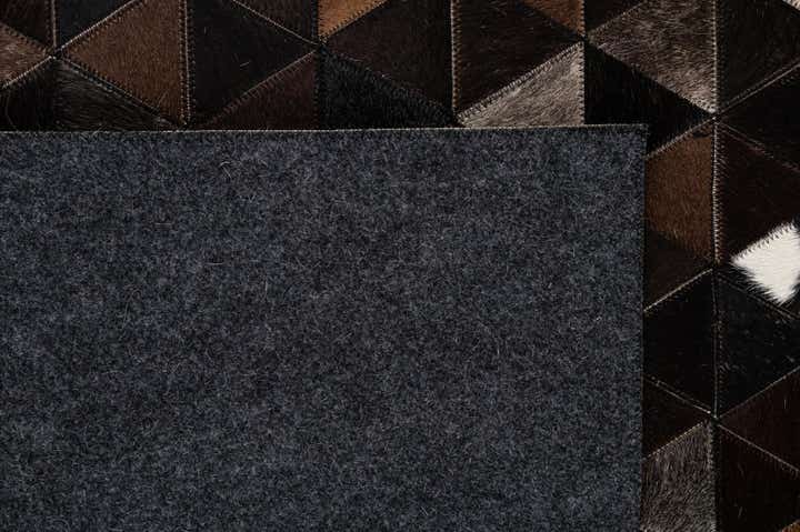 8' x 9' 9 Cowhide - Patchwork Rug