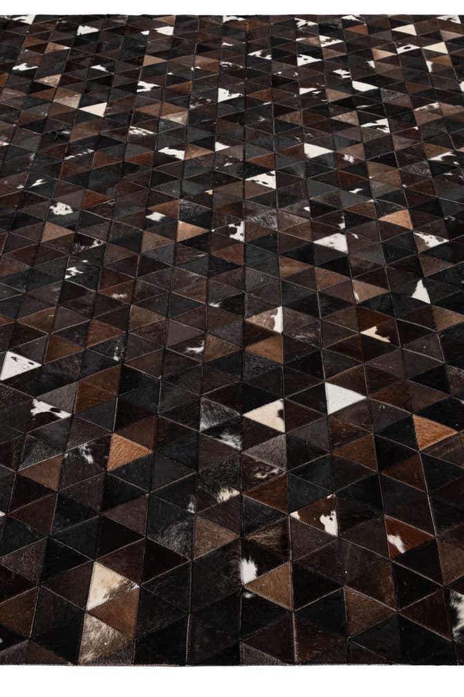 8' x 9' 11 Cowhide - Patchwork Rug