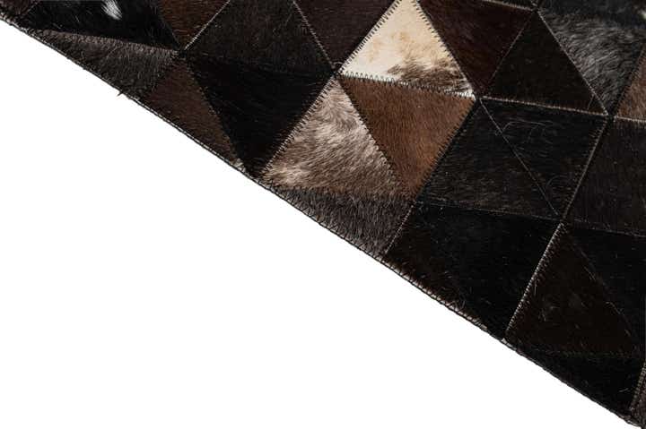 8' x 9' 11 Cowhide - Patchwork Rug