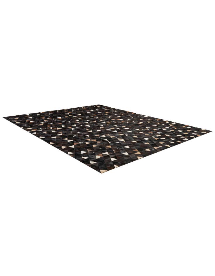 Detail image of 7' 11 x 9' 8 Cowhide - Patchwork Rug