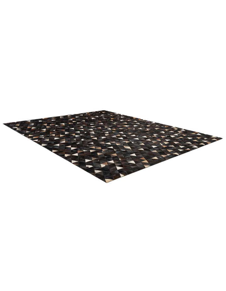 7' 11 x 9' 8 Cowhide - Patchwork Rug